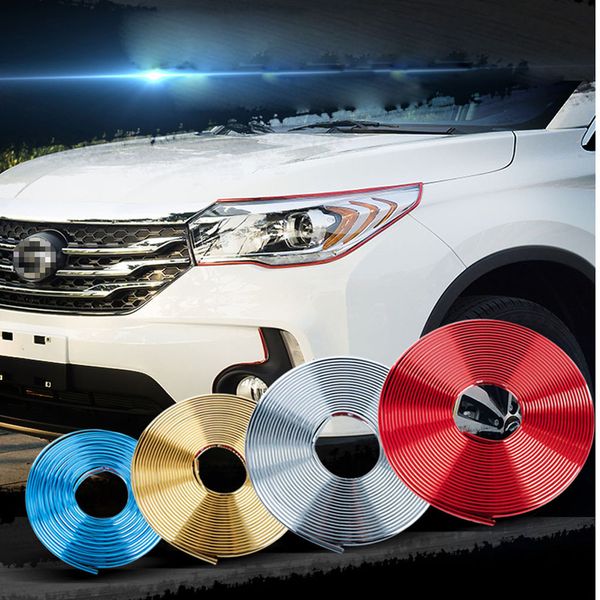 2019 Car Decoration Strips 8m Car Interior Decor Wheel Edge Protector Ring Tire Strip Guard Rubber Sticker Accessories Styling From Miaotang 24 75