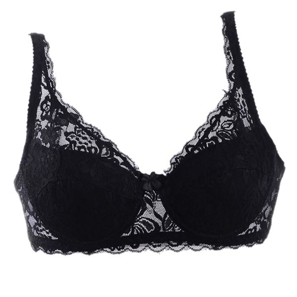

Sexy Lady Women Underwire Padded Up Embroidery Lace Bra 32 -40b Brassiere Bra Push Up Bras