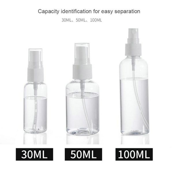 

los campesinos 30ml 50ml 100ml empty bottle plastic sanitizer holder bottle clear plastic mist spray bottle discount 21370vd