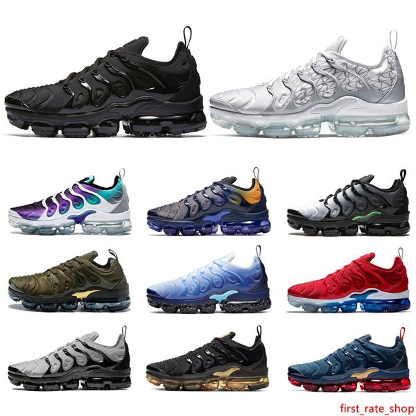

discount tn plus men women running shoes chaussures triple white black gold grape hyper blue orange mens sneakers runners size 36-47