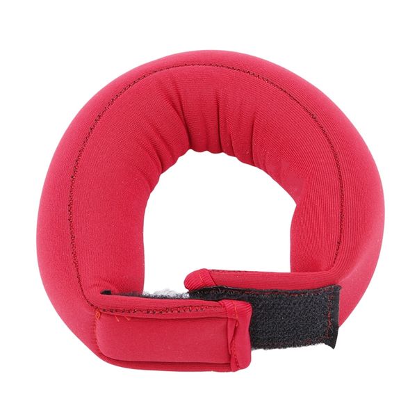 

1pcs sports wristband heavy duty workout sandbags for training fitness training wristband running weight equipment, Black;red