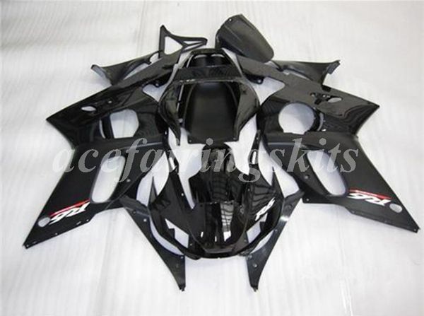 

4gifts new abs motorcycle full fairings kit fit for yamaha yzf-r6 1998 1999 2000 2001 2002 r6 bodywork set custom black