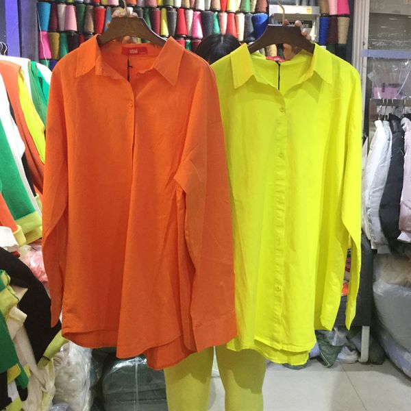 

2019 limited вадим новое прибытие хлопок полный zanzea blusas женщины топы весна candy цвет рубашки женский дряблая яркая женщина блузка, White