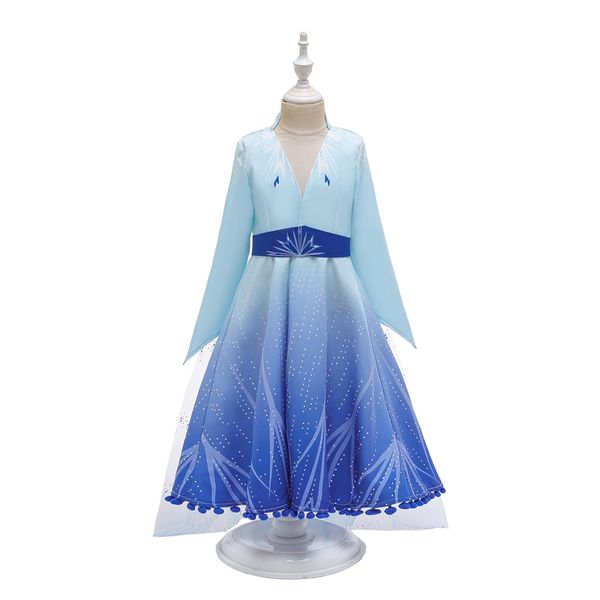 

dhl snow queen ii cosplay fancy princess dress coat for girl snowflake cloak costume christmas halloween party kids clothes, Camo
