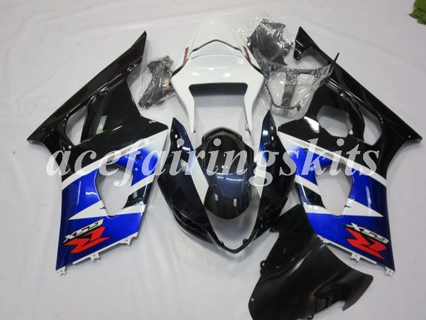 

injection mold new abs motorcycle full fairings set fit for suzuki gsx-r1000 k3 2003 2004 03 04 gsxr1000 bodywork set blue black