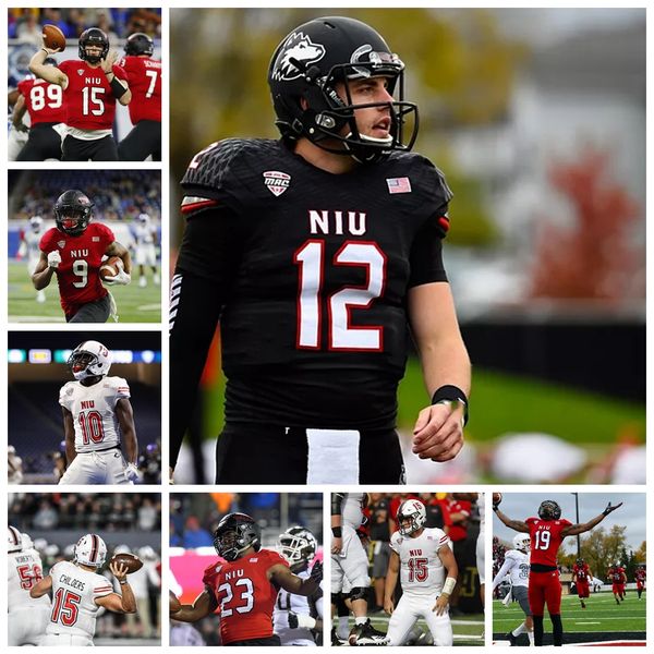 

северного иллинойса хаски ниу джерси джеймс ester джерси мэтт ference дастин флетчер rayshawn gay американский футбол джерси пользовательски, Black