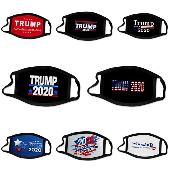 

дизайнер trump face mask хлопок cute рм2,5 моющегося mouth маски анти haze пыль маски нос фильтра ветрозащитной # 960, Black