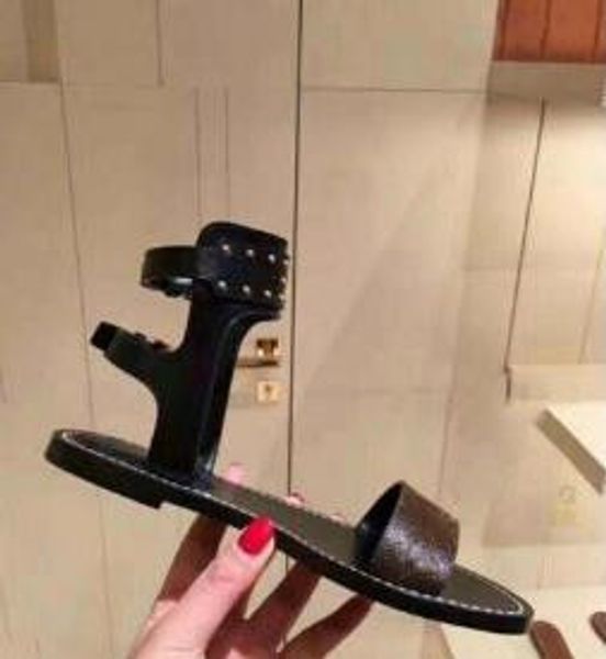 

casual 2019 summer new sandals flat sandals luxury ladies canvas gladiator style party ladies shoes