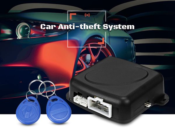 

car two-way rfid engine lock unlock keyless entry system anti-theft device alarm auto one key start up central locking security