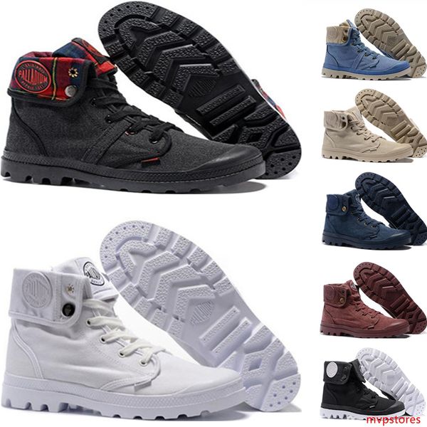 

warm og palladium pallabrouse ankle boots for mens women designer red canvas sneakers casual man army green sky blue trainer shoes 36-45