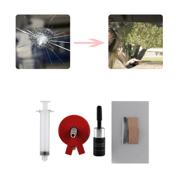 

diy glass repair tool sets windscreen windshield repair tool set diy car kit wind glass for chip crack car styling
