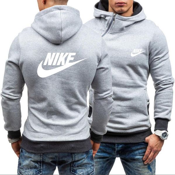

горячий новый конструктор класса люкс мужчины женщины hoodie печатные nιke марка hoodie фуфайки пальто спорта hoodie повседневная рубашка сп, Black