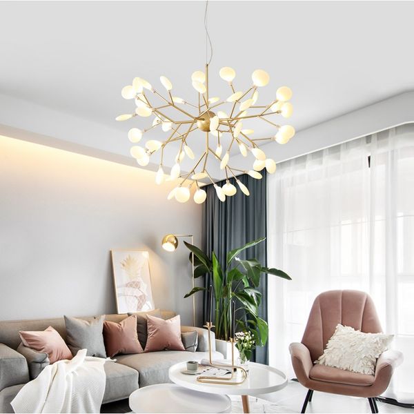 Modern Firefly Led Chandelier Light Stylish Tree Branch
