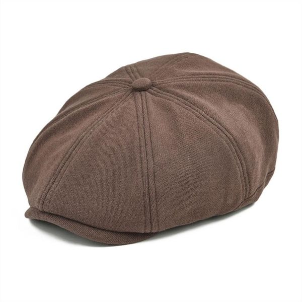 Big Size Cotton Flat Cap Men Women Six Panel Ivy Caps Retro Newsboy Caps Soft Breathable Cabbie Gatsby Ivy Hat