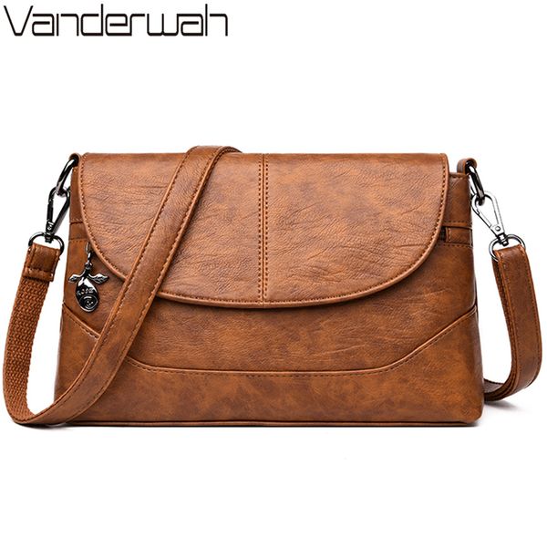 

new sac european and american style bag small soft leather ladies tote bag clutch single shoulder crossbody bags for women bolsa