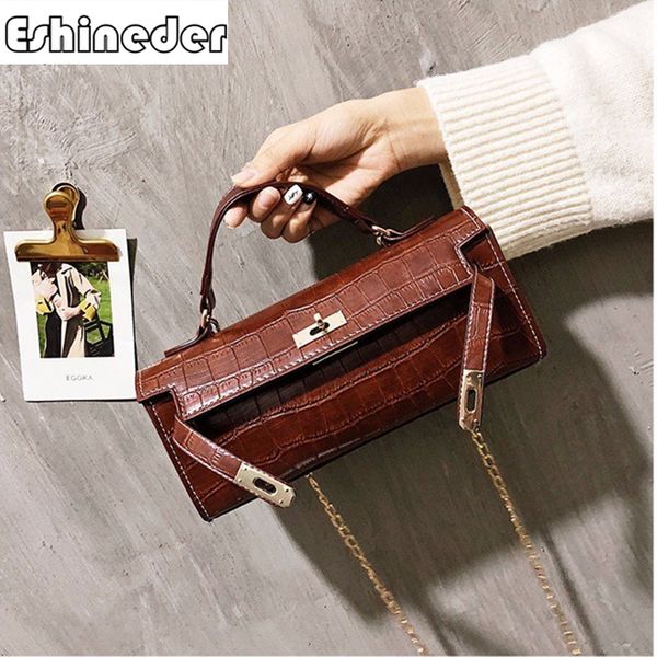 

женская сумка через плечо роскошная сумка из натуральной кожи с рисунком крокодила crossbody сумка для женщин с основным