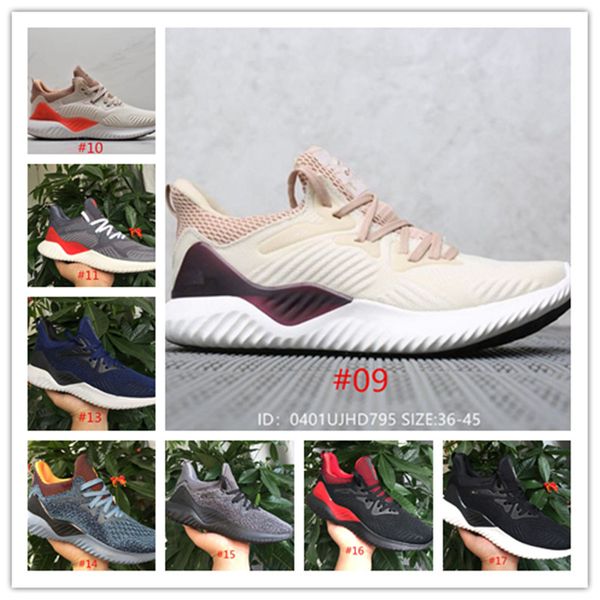 

2020 new alphabounce beyond racer marbles shark outside kids running shoes black grey white alpha khaki bounce shoes