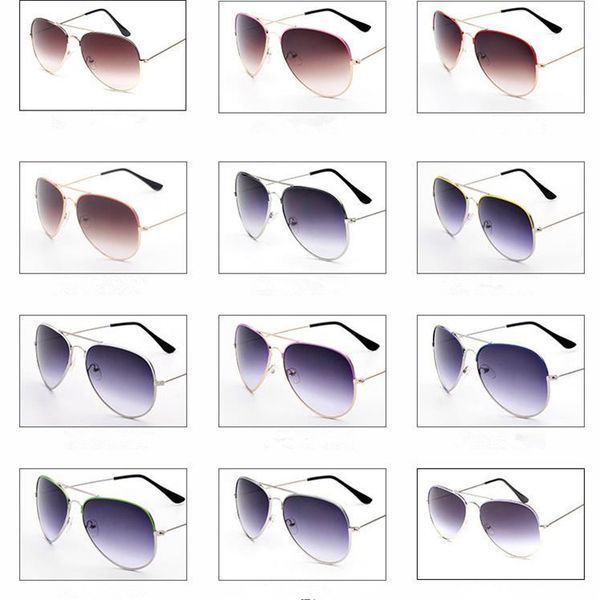 

fashion women & men classic frog mirror lacquered sunglasses driving sun glasses anti-uv spectacle eyeglasses sun glasses a, White;black