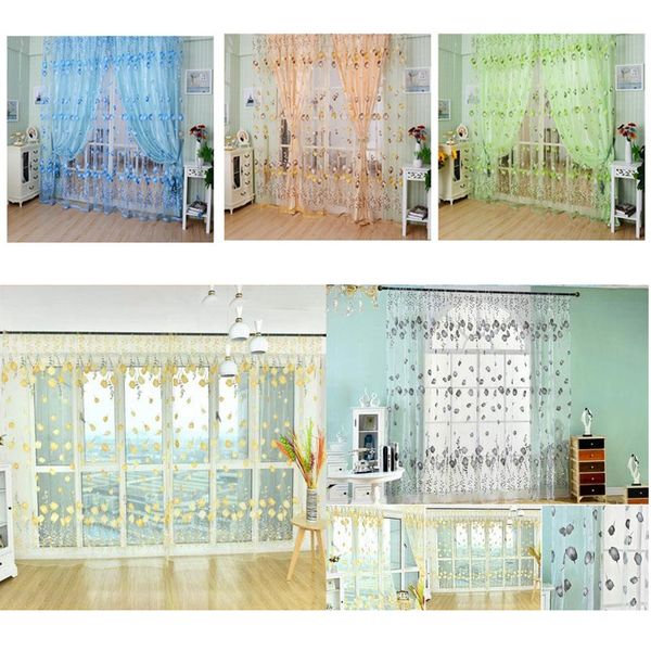 

luxury style curtains curtains window sheer voile tulip home house cute