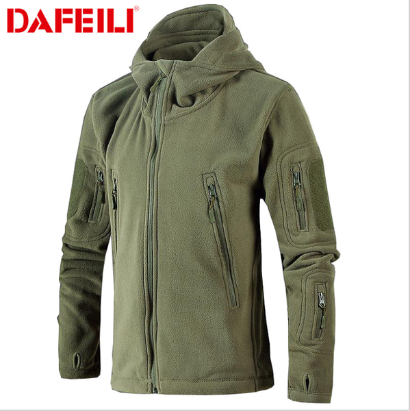 

зимний военный тактический открытом воздухе softshell fleece jacket men армии сша polartec спортивная одежда теплая повседневный толстовка к, Black;brown