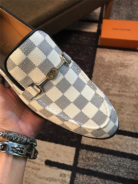 

19ss luxury brands leather business brogue shoes men dress casual soft rubber shoes breathable wedding shoes men oxfords, Black