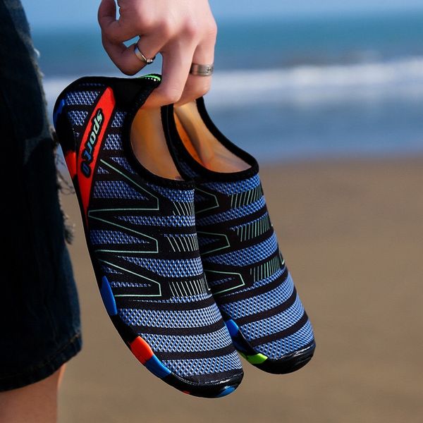 

aqua seaside beach sneakers swimming shoes water sports surfing slippers upstream light athletic footwear for men women
