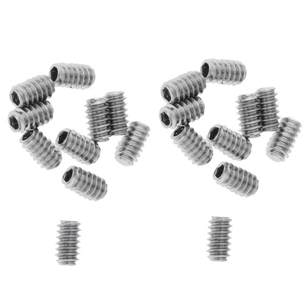 

20pcs stainless steel grub screws compatible surfboard fin screw