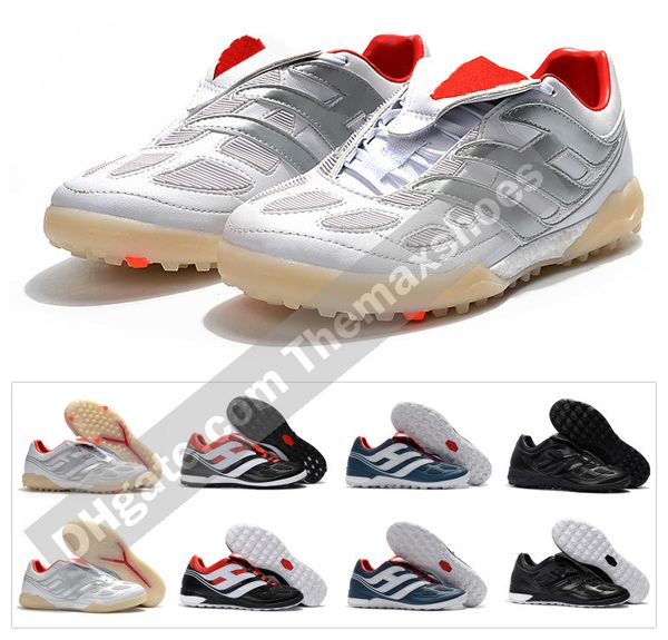 

classics predator precision accelerator electricity tf ic tr turf indoor david beckham men soccer shoes cleats football boots size 39-45