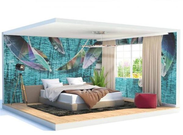 2019 New 3d Wallpaper Hd Simple Modern Plant Animal Fresh House Wallpaper Wall Romantic Wallpaper Model Wallpaper Modern Wallpaper From Yunlin188