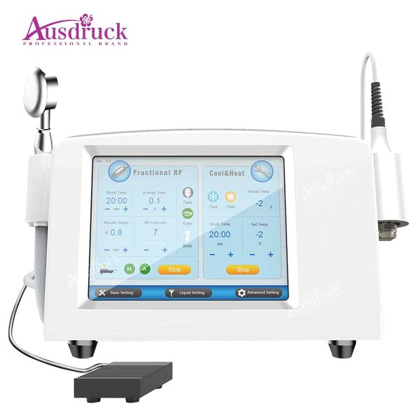 

new skin care micro rf golden needle fractional rf machine for skin tightening precise 3d treatments wrinkle scar reduction skin tightening