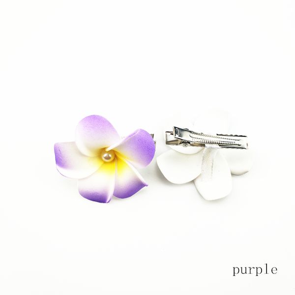 Sale 4cm Mixed Color Foam Hawaiian Plumeria Flower Frangipani