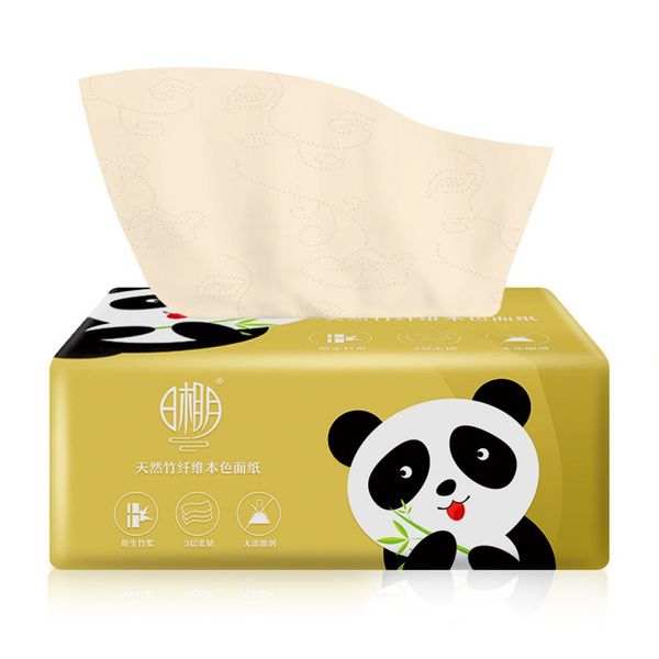 

multifold kitchen pumping paper rolls wood bamboo paper towels 240 sheets disinfection cleaning supplies tissues napkin 6 packs