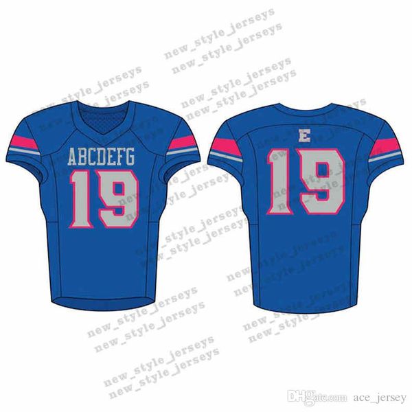 

72Men 2019 Youth Football Jerseys Army Green Wine Red Embroidery Logos Stitched Custom Any name Any number Jerseys