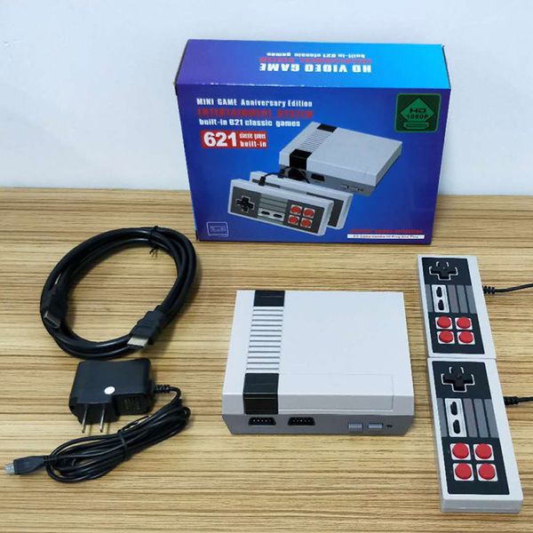 

retro 621 game mini tv spielkonsole 8 bit video spiel wired konsole controller gebaut-in 621 spiele handheld gaming-player geschenk