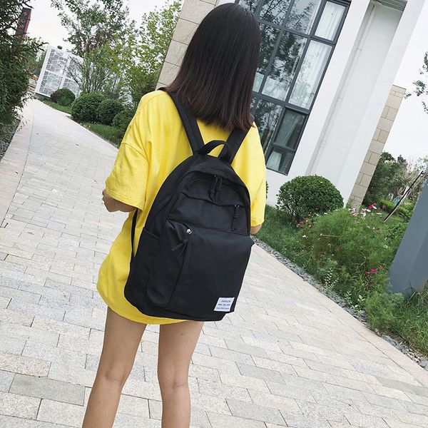 

waterproof nylon women's backpack for school teenagers girls anti-theft travel school bag rucksack knapsack sac a dos femme #t1g