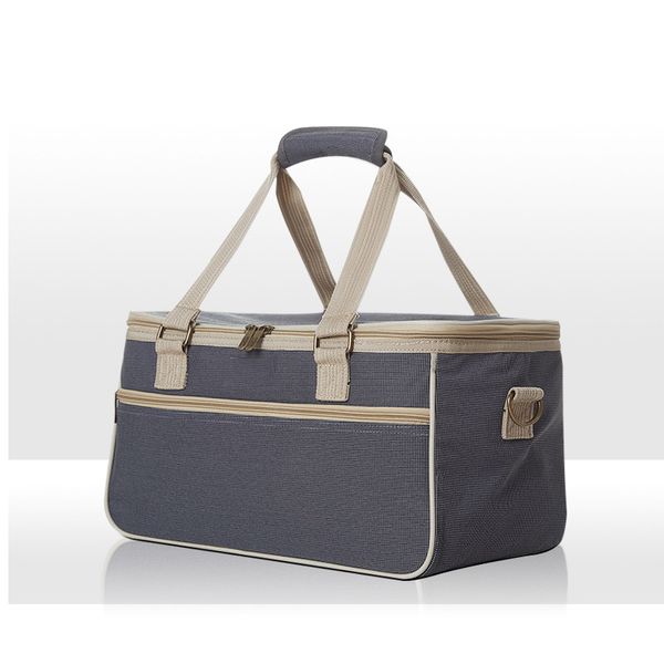 

15l cooler bag big lunch picnic box thermal drinks wine insulated shoulder bag ice pack vehicle insulation cool