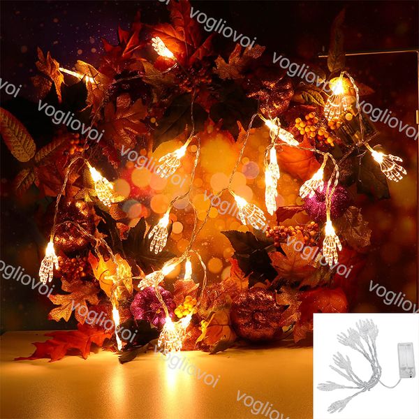 

halloween string lights 1.2m 2.5m 5m 10m 3v 4.5v skeleton hand strip string lights holiday party garden decoration light dhl