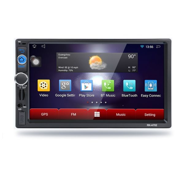 

new 7 inch hd 1080p 1024*600 capacitive screen function car dvd mp3 player built in bluetooth rk-a702 drop shipping