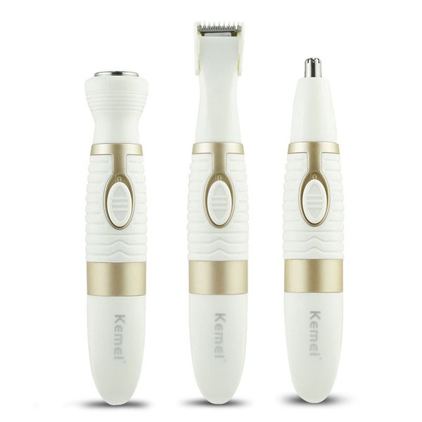 

kemei pg500 3 in 1 men nose hair removal clipper tondeuse a cheveux nez feminin machine beard razor booqy