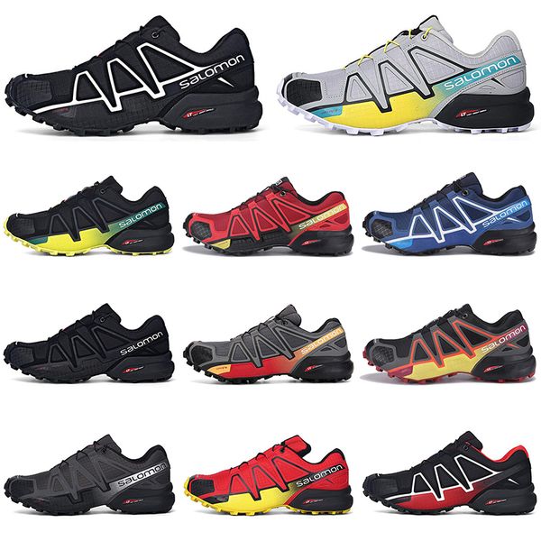 

New Arrival Salomon Speedcross 4s CS Running Shoes Men Speed cross outdoor mens trainers Athletic Waterproof sports Sneakers jogging hiking