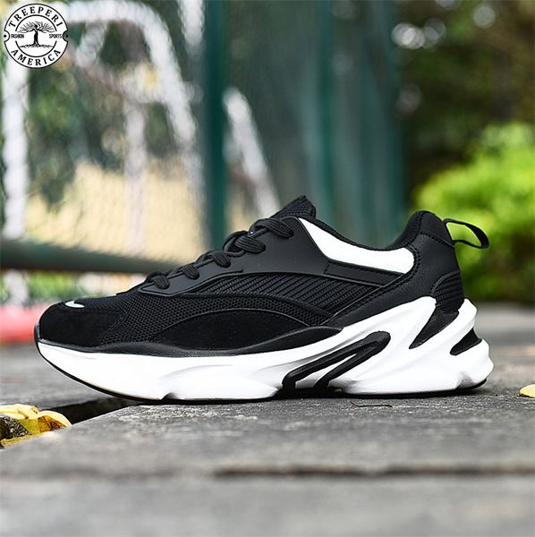 

selling treeperi mens casual shoes outdoor chaussures fashion chunky 3.0 beige grey black white low men women trendy designer trainers