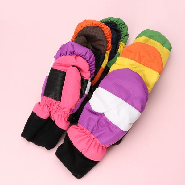 

thickening baby mittens warm winter baby boys girls children snowboard gloves y98f
