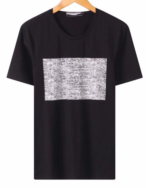 

модный бутик мужские дизайнерские взрывные классические роскошные мужские футболки дикая пара повседневные мужские футболки из чистого хлопк, White;black