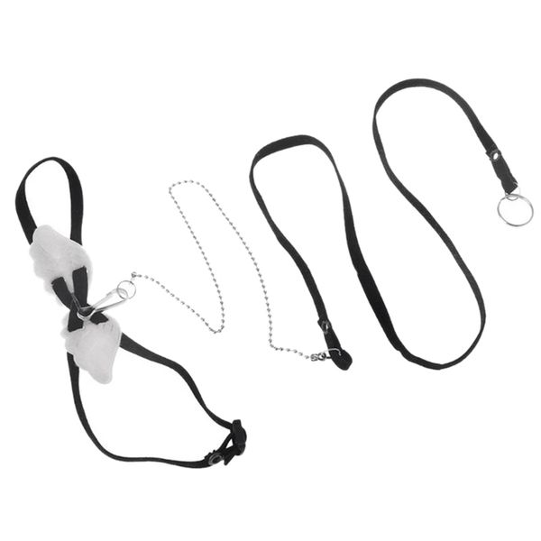 

1pc adjustable reptile lizard harness hauling cable rope durable small animals leashes pet pruducts