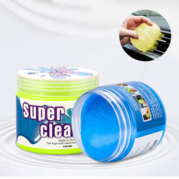 

useful cleaning gel for home car cleaner soft glue magic cleaning tool mud remover gap outlet dashboard keyboard dust cleaner