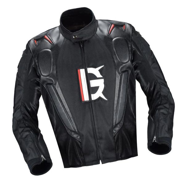 

mens mesh armored reflective waterproof white motorcycle jacket