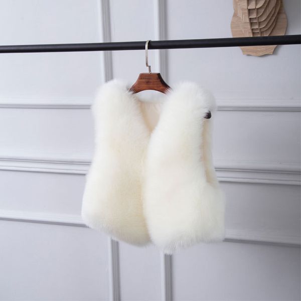 

fur vest coat women autumn winter sleeveless v-neck soft hairy waistcoat fur jacket outwear gilet femme waistcoat, Black;white
