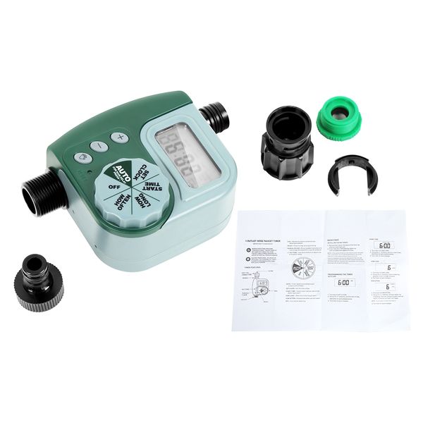 

outdoor garden irrigation controller solenoid valve timerrotate the dial to set the appropriate procedures according to individual needs