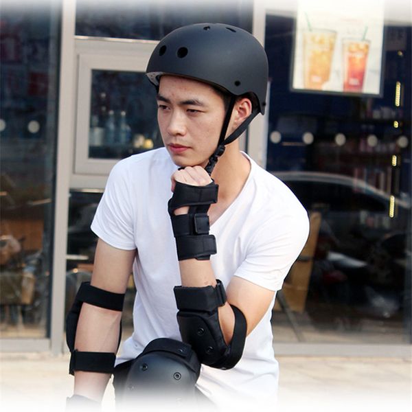 

hip-hop boy helmet professional outdoor sport skateboard skating helmet children bicycle protection for kids adults