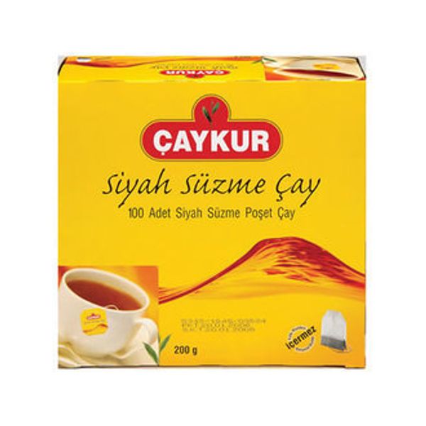 

Ã§aykur tumbler bag tea 100 in one packet 200 g